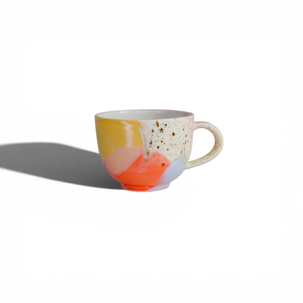 Tasse En Céramique Musicale 240ml Trompette - YEHEI Tasse Café Thé Mignonne Créative Avec Motif Notes De Musique