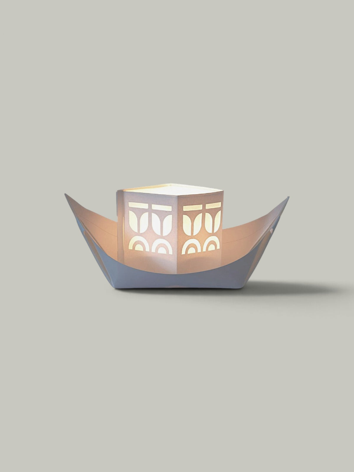 Origami card | Floating boat