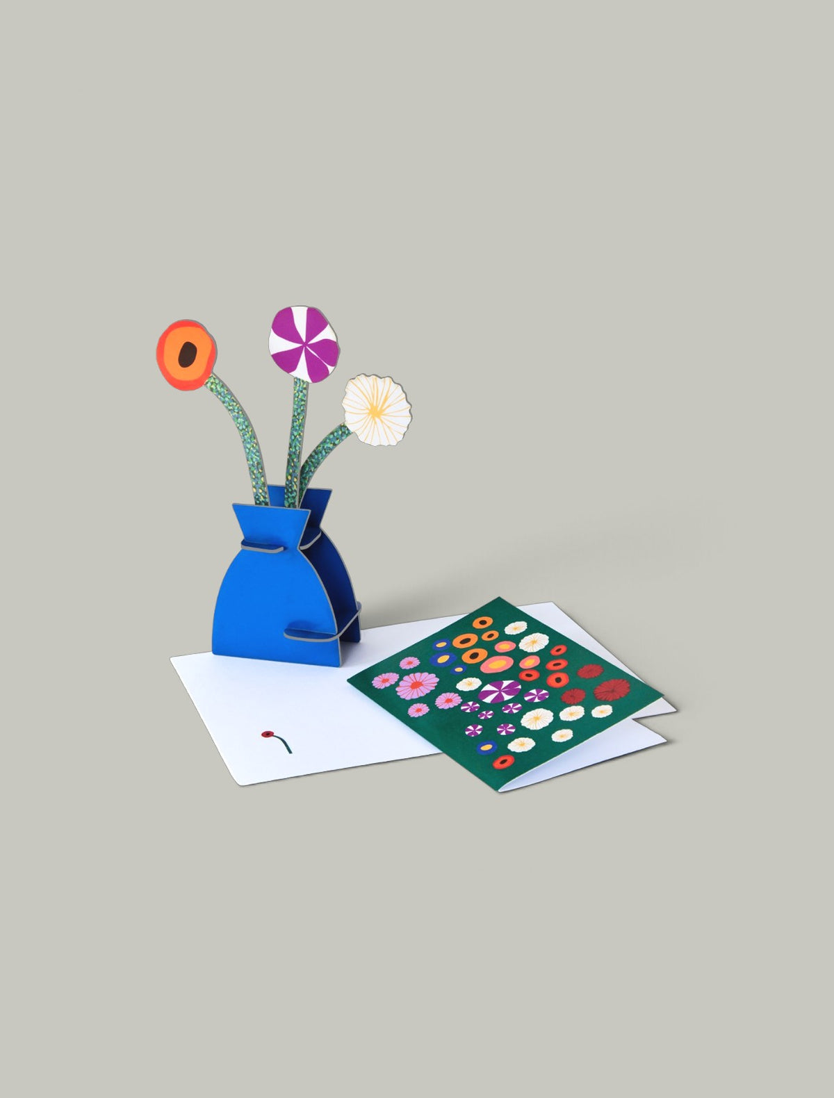 Carte de souhait en 3D ･ Fleurs de Klimt