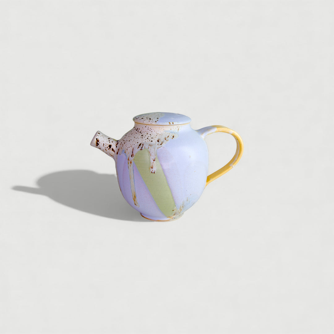 Théière porcelaine argentee maison du monde neuve - Arts de la table