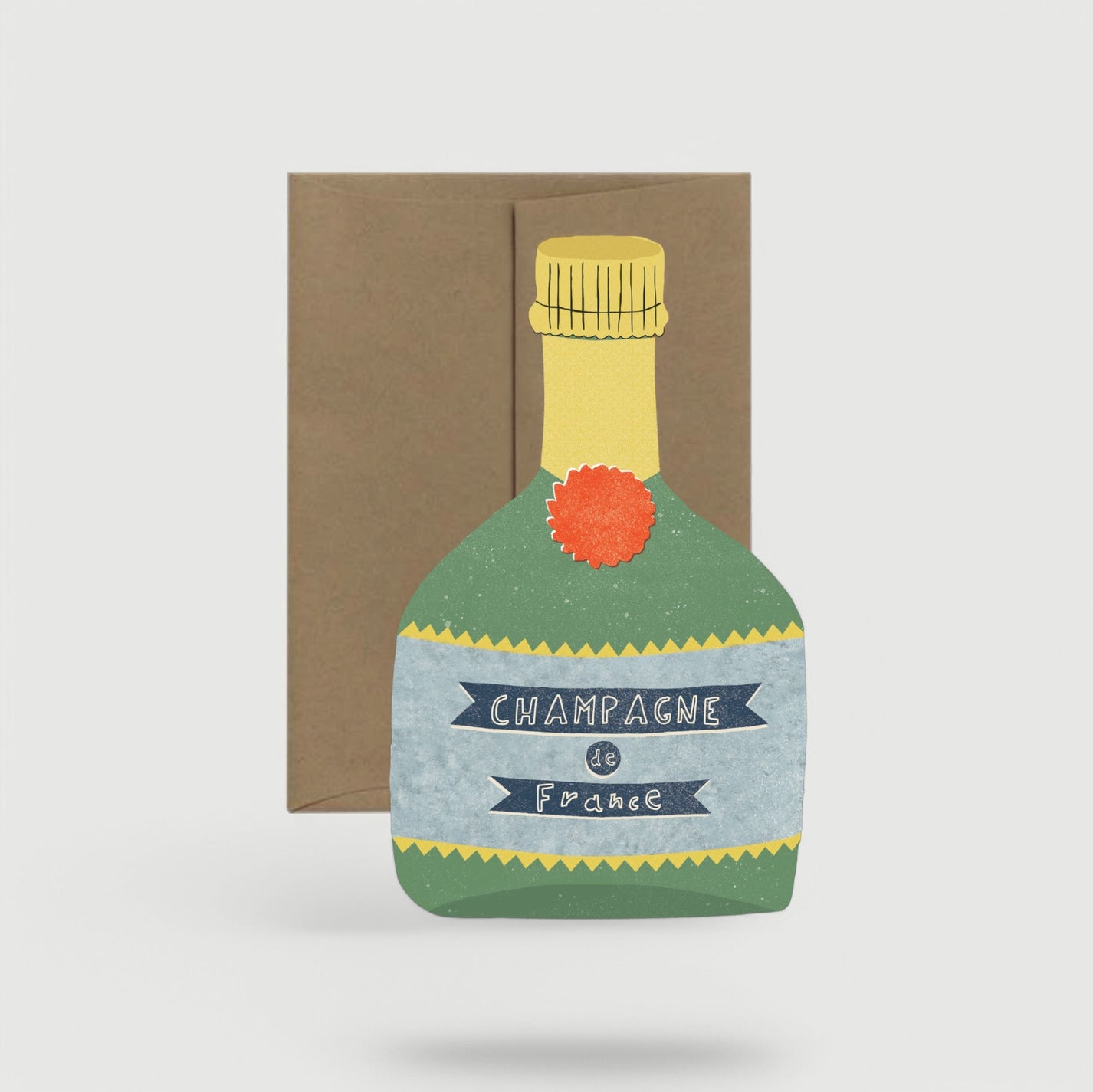 Carte de souhait ｜ Champagne