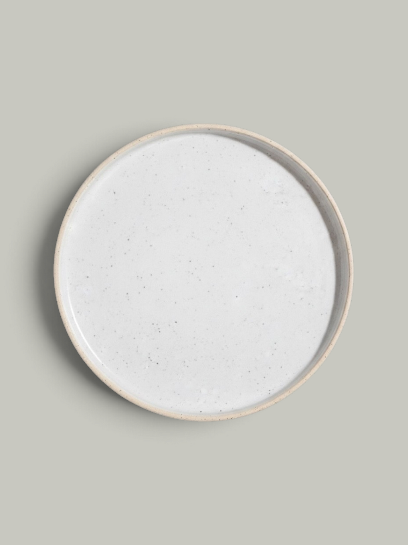 Assiette ivoire