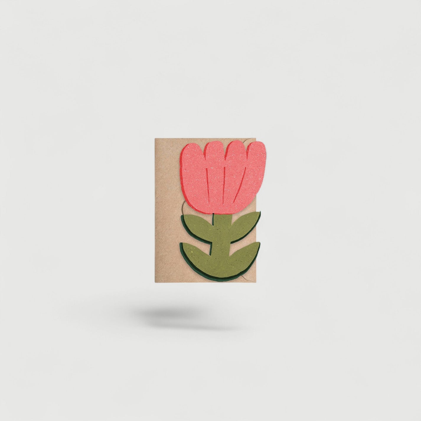 Carte de souhait (mini) ｜ Fleur