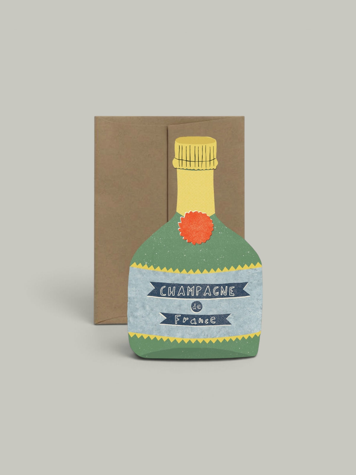 Champagne Greeting Card